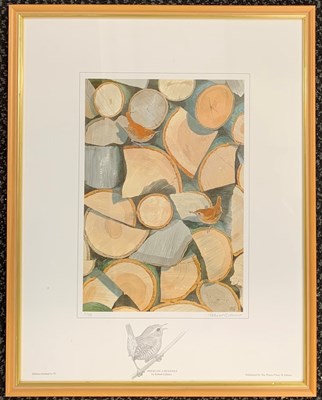 Lot 12 - Robert Gillmor (1936-2022), Wrens on a...