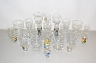 Lot 170 - Mixed Lot: Various clear glass wares