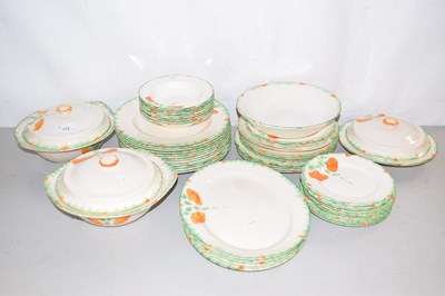 Lot 172 - Quantity of Luxor floral decorated dinner wares