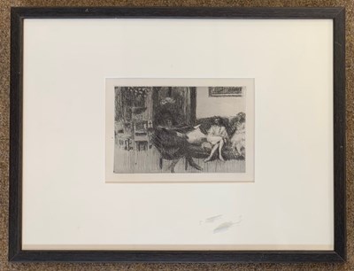 Lot 71 - Edouard Vuillard (French,1868-1940) drypoint...