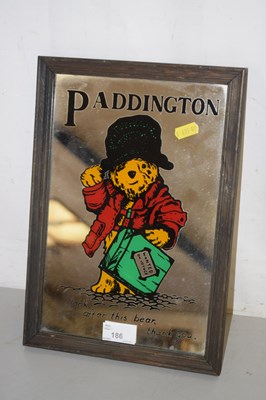 Lot 186 - A Paddington Bear mirror