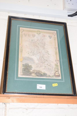 Lot 199 - Thomas Moule map of Buckinghamshire