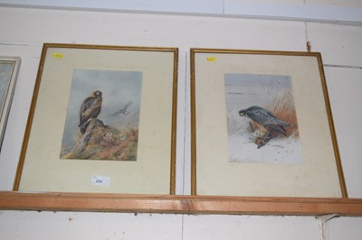 Lot 209 - Archibald Thorburn pair of coloured prints...