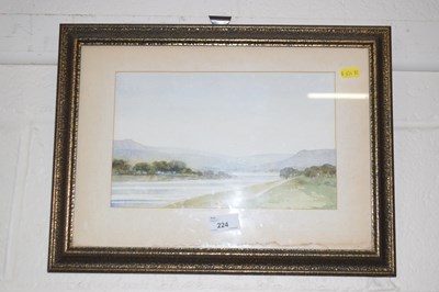 Lot 224 - Adrian Bury North Wales scene, watercolour,...