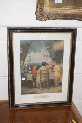 Lot 229 - A Victorian chromolithograph print of a...