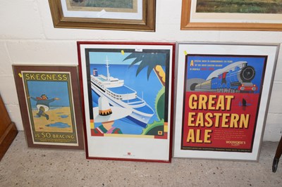 Lot 236 - A reproduction railway poster advertising...