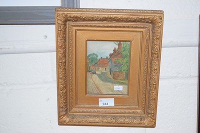 Lot 244 - Small 20th Century watercolour study of a...