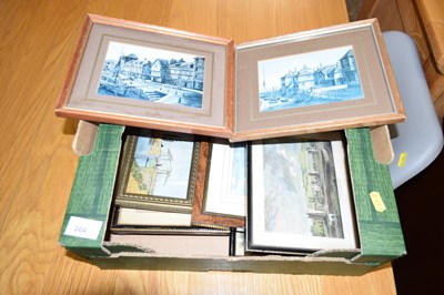 Lot 264 - Box of various mixed pictures
