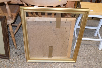 Lot 297 - Two gilt finish picture frames