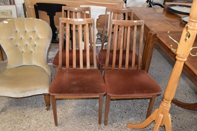 Lot 304 - A set of four retro G-Plan dining chairs, for...