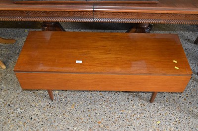 Lot 308 - A retro single drop leaf coffee table