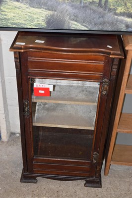 Lot 323 - Late 19th Century mahogany music cabinet