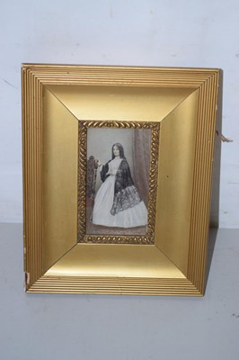 Lot 94 - A framed portrait print The Wife of James...