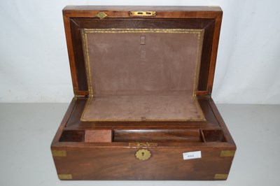 Lot 522 - A Victorian writing box