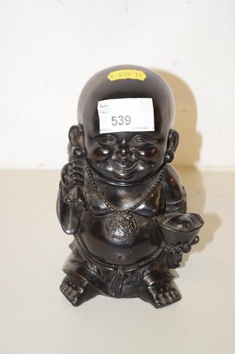 Lot 539 - A resin Buddha