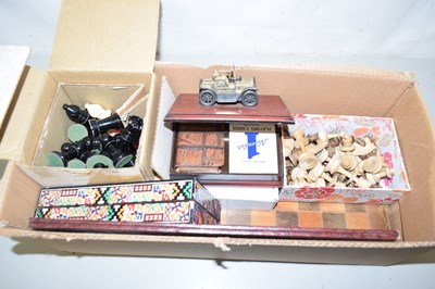 Lot 542 - A box of assorted board games, Waterloo...