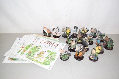 Lot 543 - A set of The Country Bird Collection resin...
