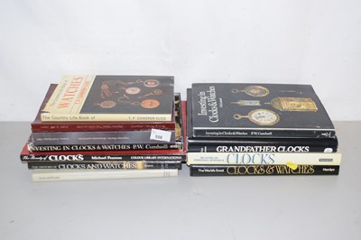Lot 556 - Mixed Lot: Books  - Watch and Clock Interest