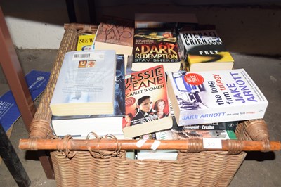Lot 573 - Basket of assorted books
