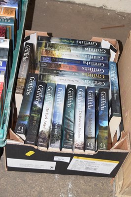 Lot 575 - A box of Elly Griffiths books