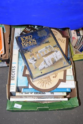Lot 599 - One box of mixed books together with a Lord of...