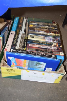 Lot 600 - One box of books to include David Eddings and...