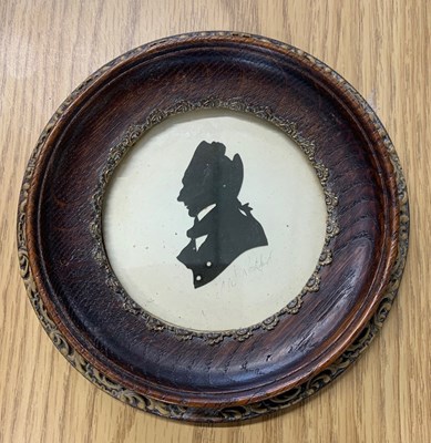 Lot 17 - French School, 19th century, cut paper...