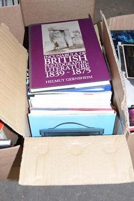 Lot 615 - One box of books photography related