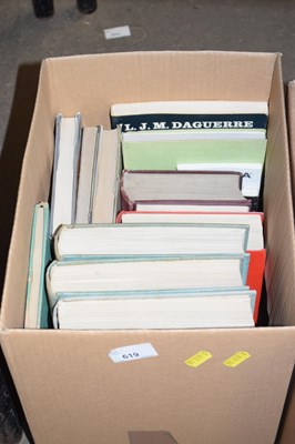 Lot 619 - One box of books photography related