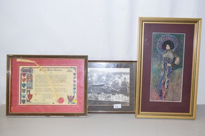 Lot 632 - Mixed Lot: Photographic print of fish...