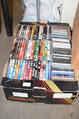 Lot 645 - One box of various CD's and DVD's