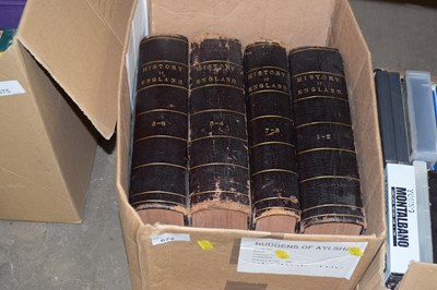 Lot 674 - Four volumes of The History of England