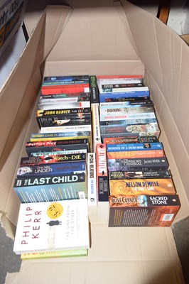 Lot 676 - One box of paperback books