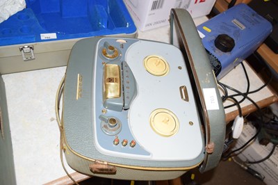 Lot 703 - A vintage Grundig reel to reel tape player
