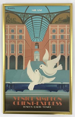 Lot 120 - Pierre Fix-Masseau (French,1905-1994), 'Venice...