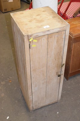 Lot 789 - A small pine single door cupboard