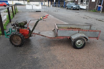Lot 337 - A vintage Mayfield Villiers petrol single axle...