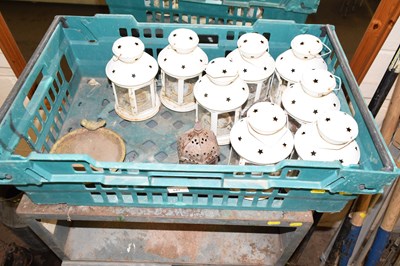 Lot 847 - Box of tea light lanterns