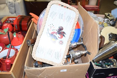 Lot 755 - Mixed Lot: Various bar trays, bar optics etc