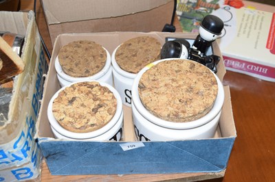 Lot 759 - Quantity of kitchen storage jars, Homepride...