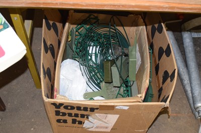 Lot 763 - Box of various flower arranging accessories
