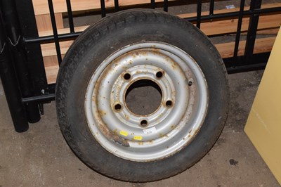 Lot 839 - A 195/50 P13C tyre and wheel rim