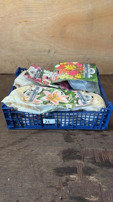 Lot 1026 - Crate of 12 mixed Summer bulb packs