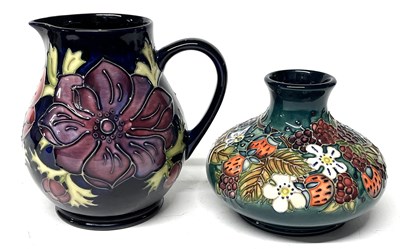 Lot 251 - A Moorcroft vase of squat ovoid form decorated...