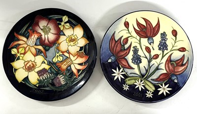 Lot 258 - A Moorcroft plate, limited edition to...