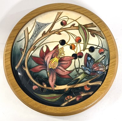 Lot 260 - A Moorcroft charger in the Hartgring pattern,...