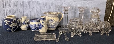 Lot 277 - Quantity of glass ware and ceramics including...