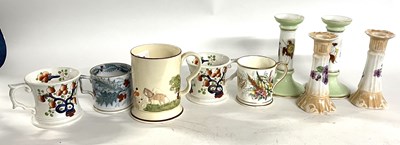 Lot 282 - Quantity of ceramics including a Titian ware...