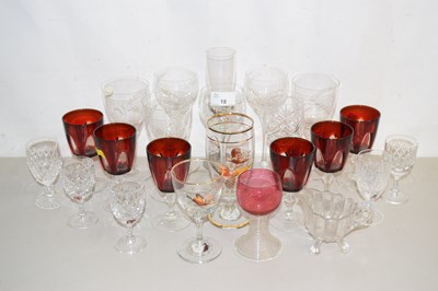 Lot 18 - Mixed Lot: Various drinking glasses
