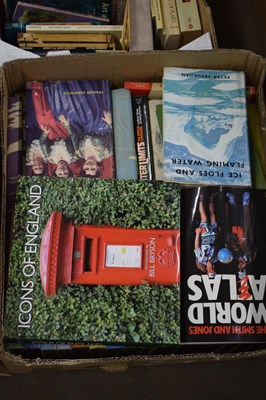 Lot 822 - ONE BOX MIXED BOOKS
